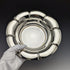 1901 British Antique Sterling Silver Flower Bowl 319g Diameter 23cm Henry Atkins